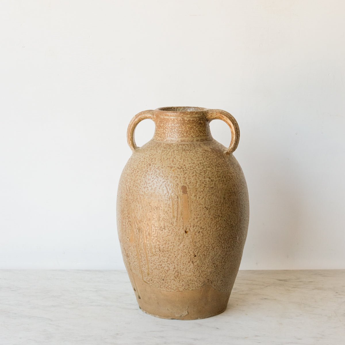 Vintage Mended Stoneware Vessel - elsie green - The French Kitchen