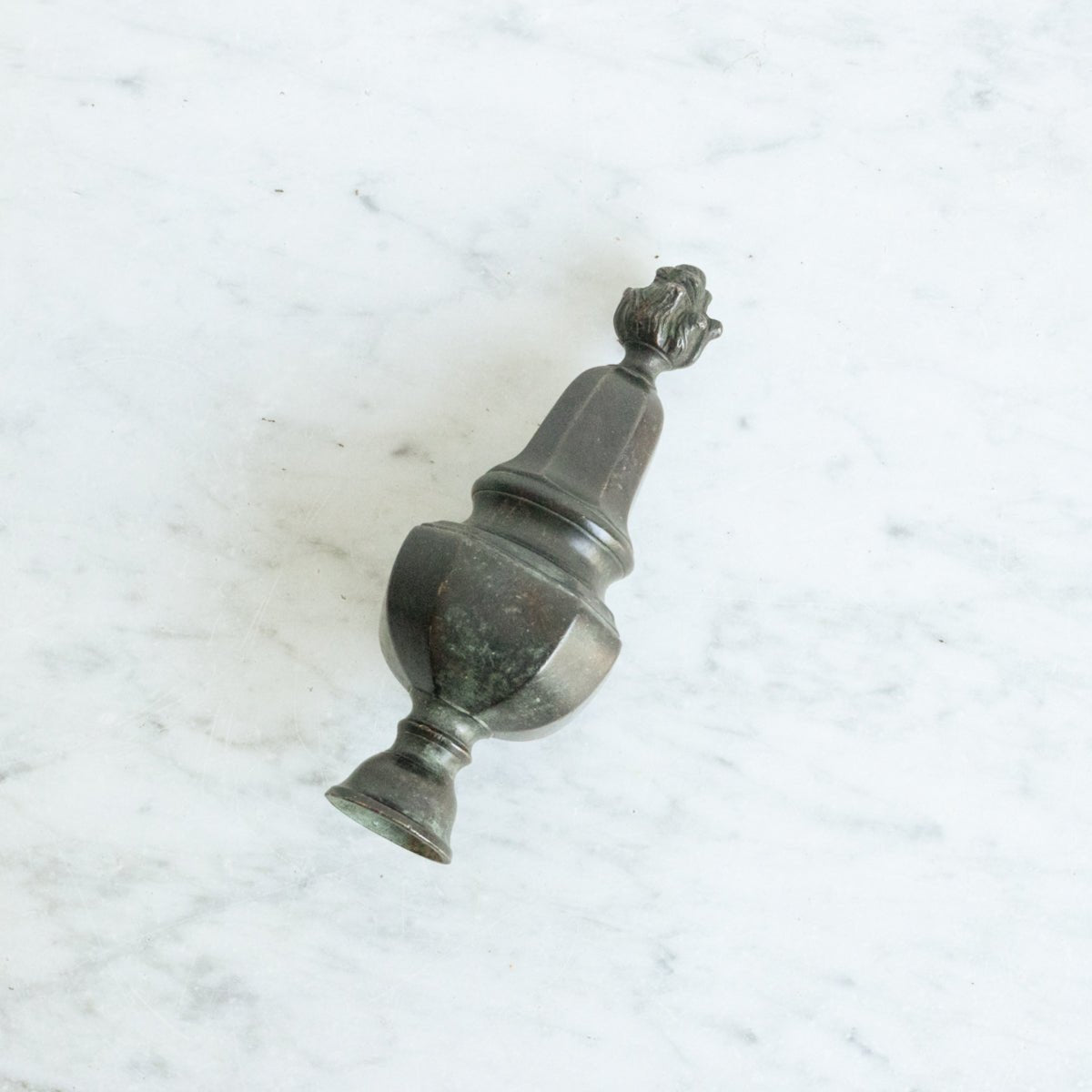 Vintage Metal Finial - elsie green - decor