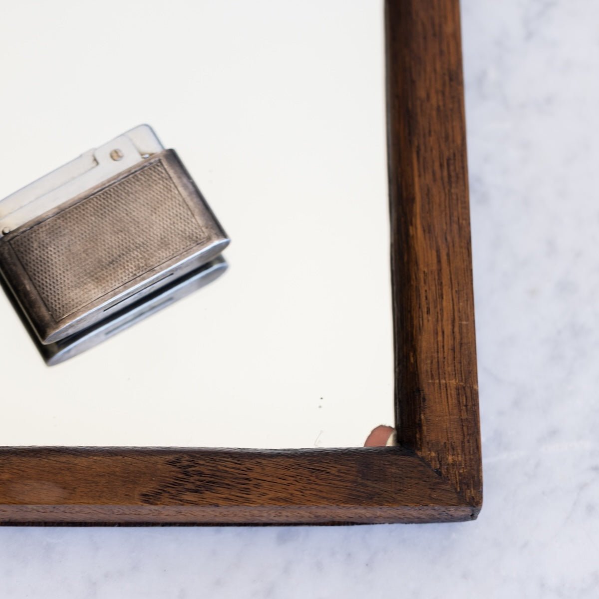 Vintage Mirrored Tray - elsie green - decor
