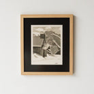 Vintage Mountain Cabin Photograph - elsie green - art