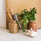 Vintage Mustard Pot - elsie green - the french kitchen