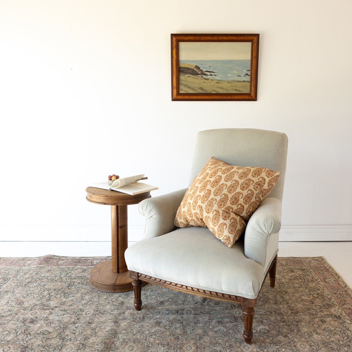 Vintage Napoleon Arm Chair - elsie green - Furniture