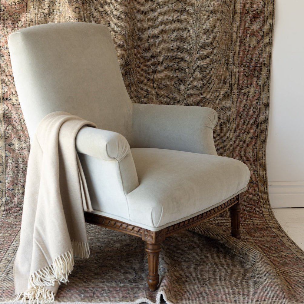 Vintage Napoleon Arm Chair - elsie green - Furniture