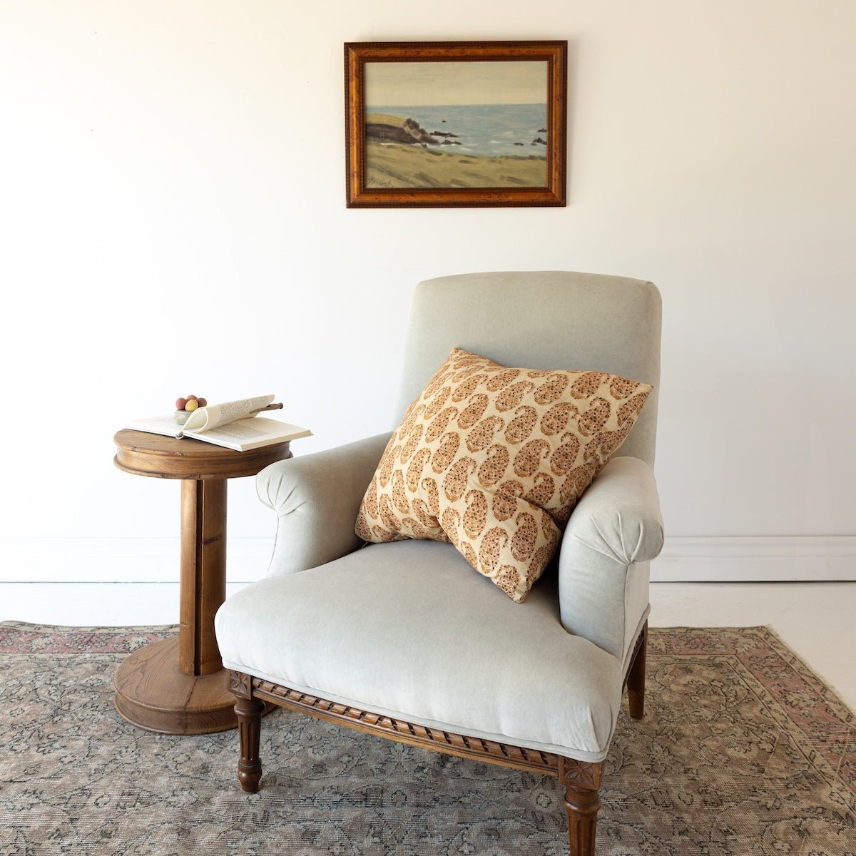 Vintage Napoleon Arm Chair - elsie green - Furniture