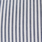 Vintage Napoleon Arm Chair | Indigo Ticking - elsie green - Furniture