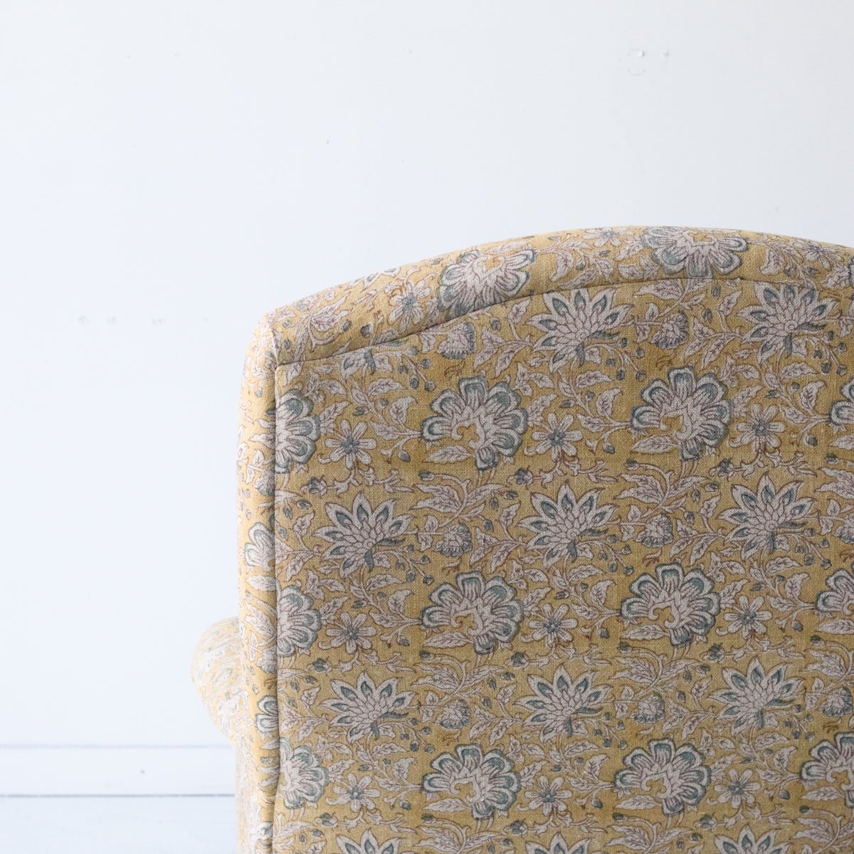 Vintage Napoleon Chaise | Kundan Stone - elsie green - furniture