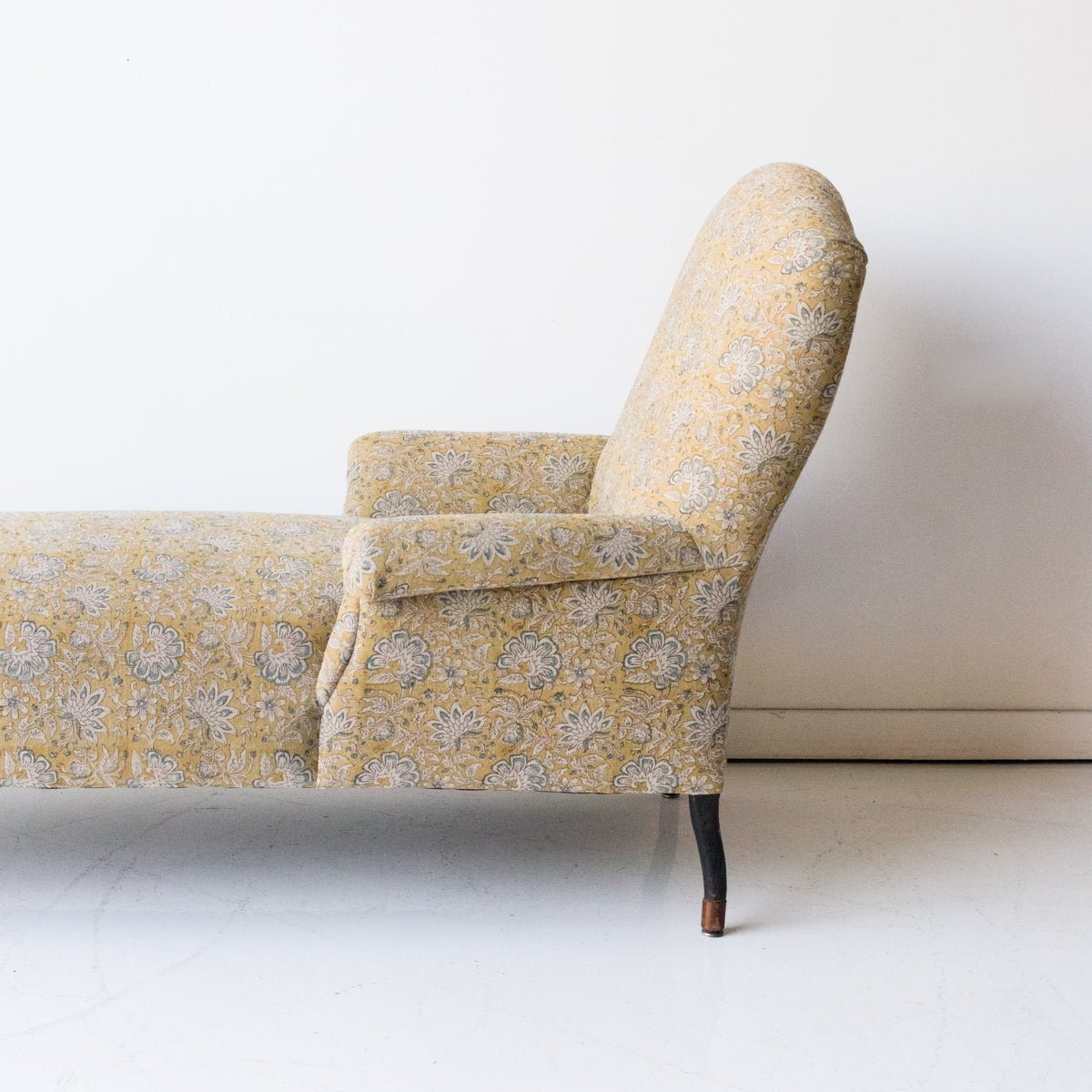 Vintage Napoleon Chaise | Kundan Stone - elsie green - furniture