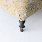 Vintage Napoleon Chaise | Kundan Stone - elsie green - furniture