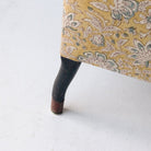 Vintage Napoleon Chaise | Kundan Stone - elsie green - furniture