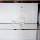 Vintage Nickel & Brass Console - elsie green - furniture