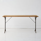 Vintage Oak Bistro Console - elsie green - furniture