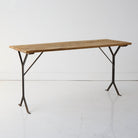 Vintage Oak Bistro Console - elsie green - furniture