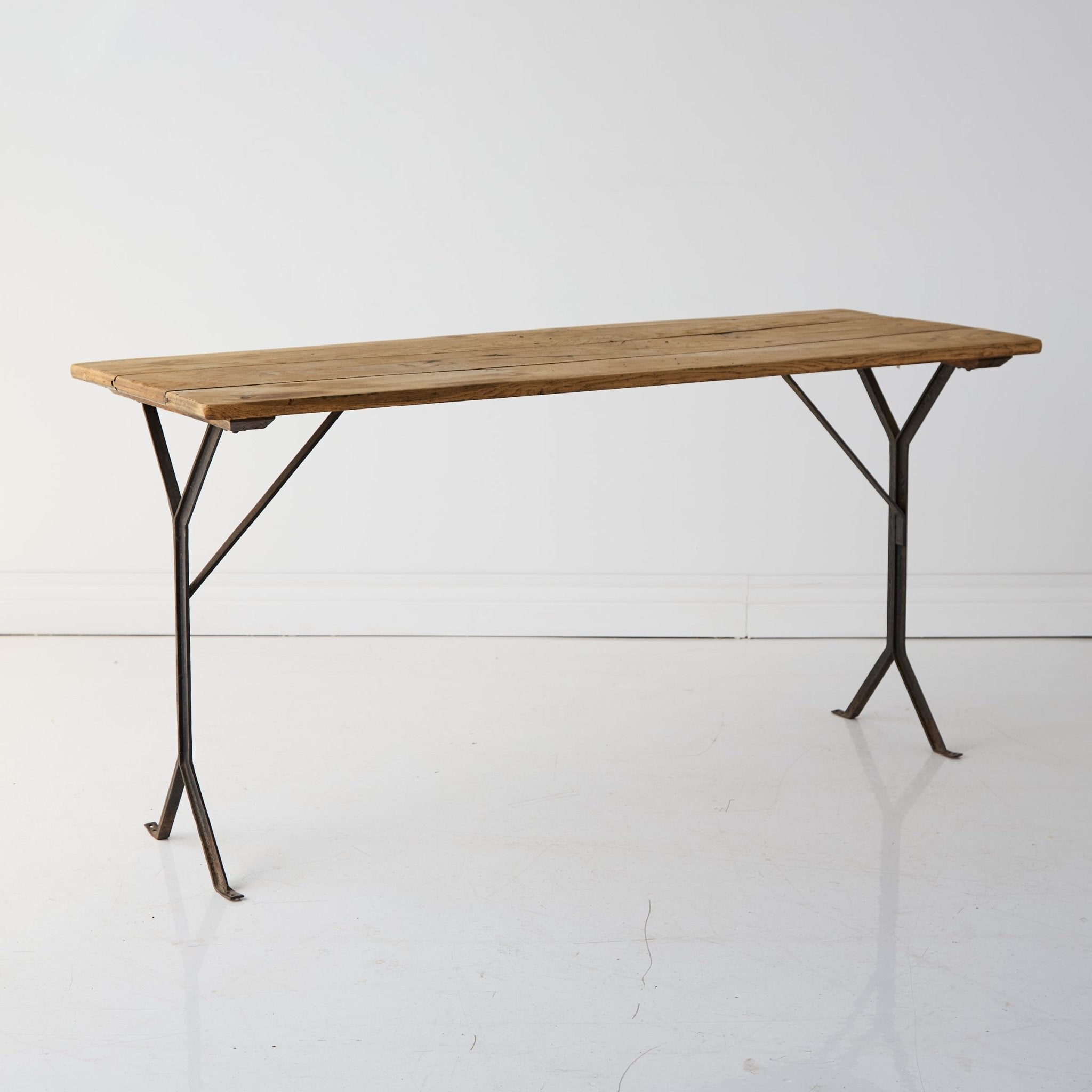 Vintage Oak Bistro Console - elsie green - furniture