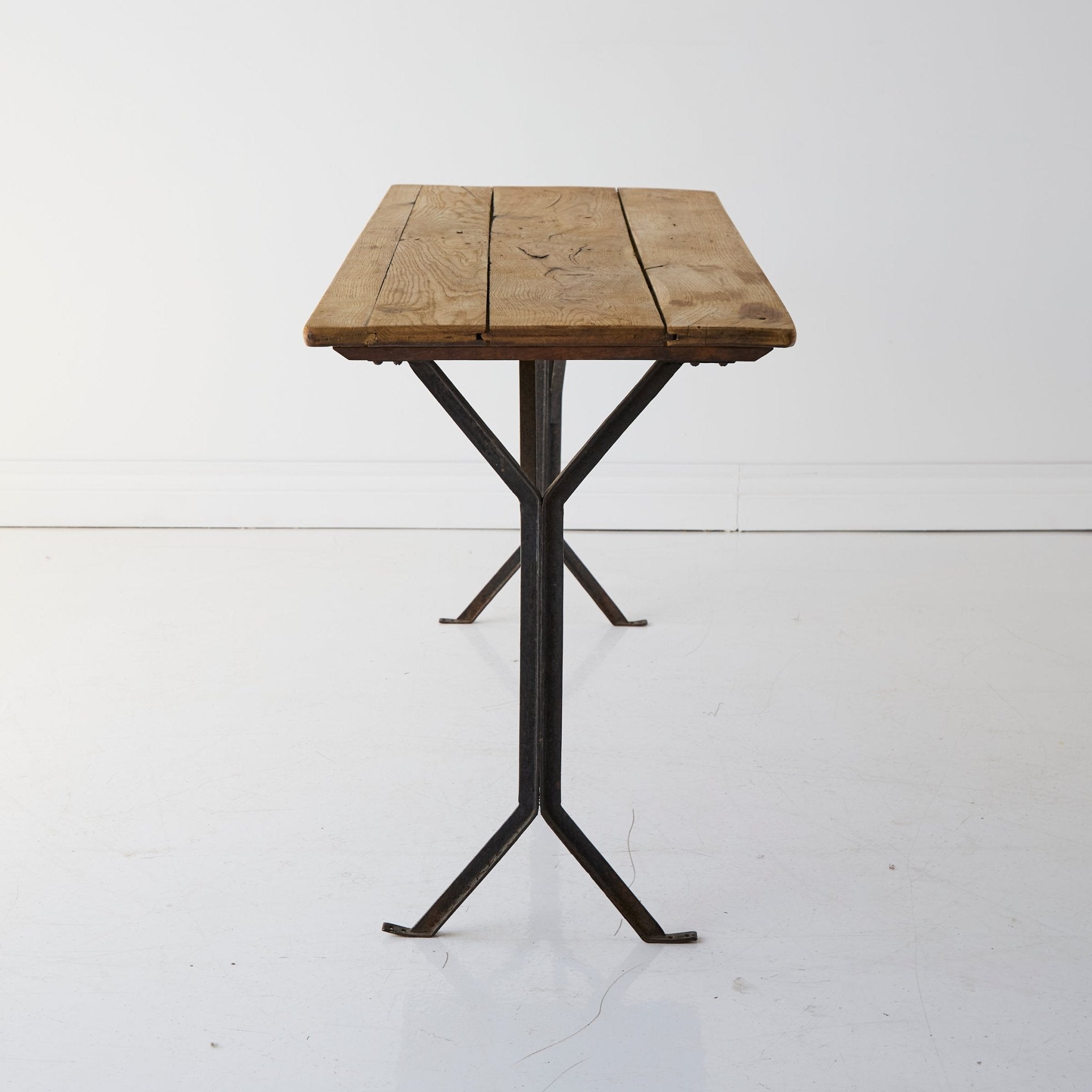 Vintage Oak Bistro Console - elsie green - furniture