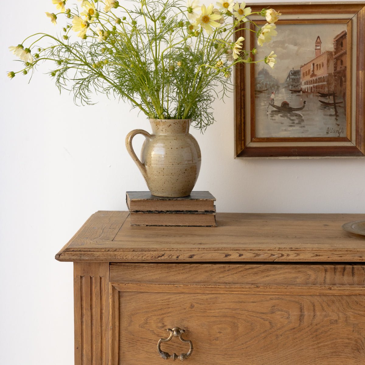 Vintage Oak Dresser - elsie green - furniture