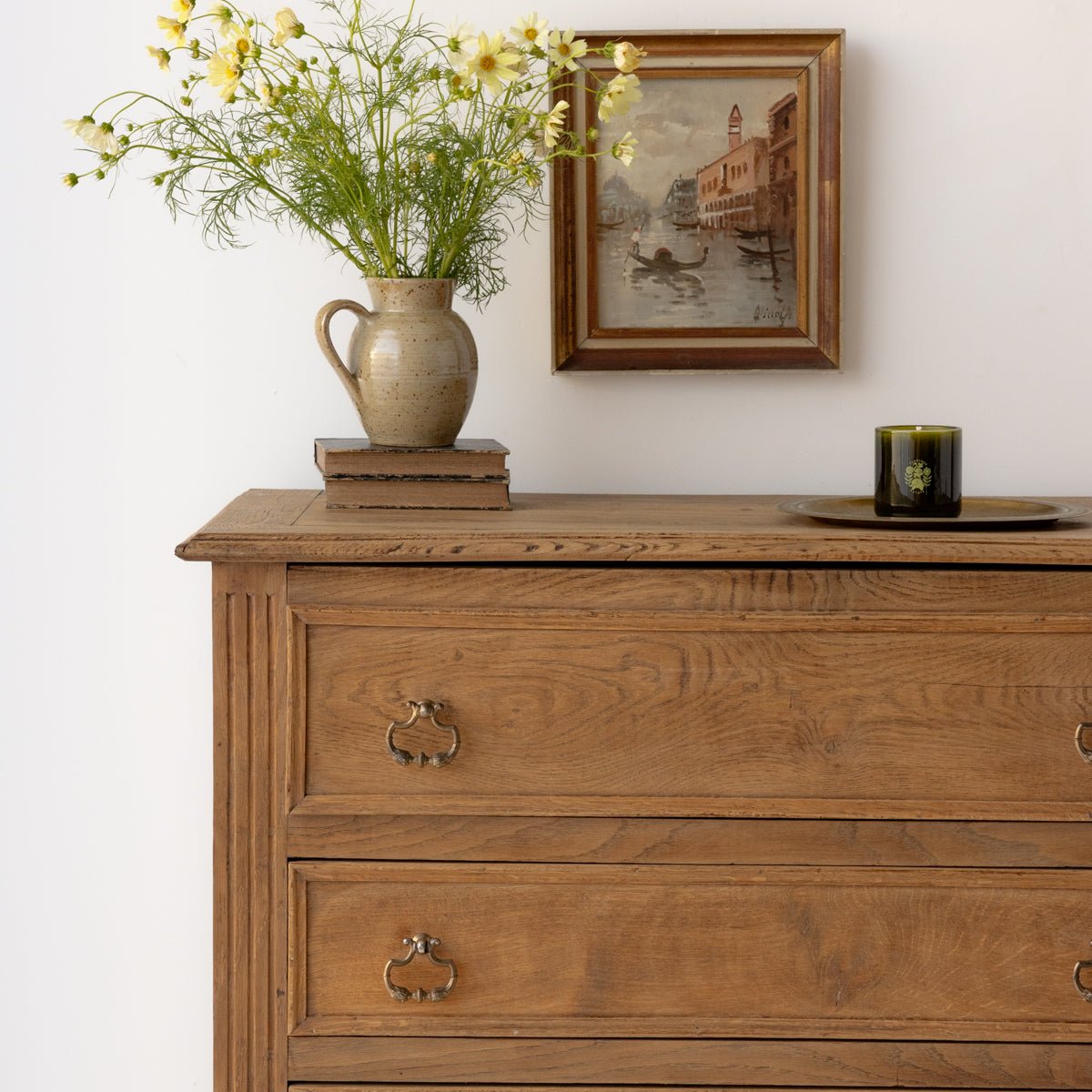 Vintage Oak Dresser - elsie green - furniture