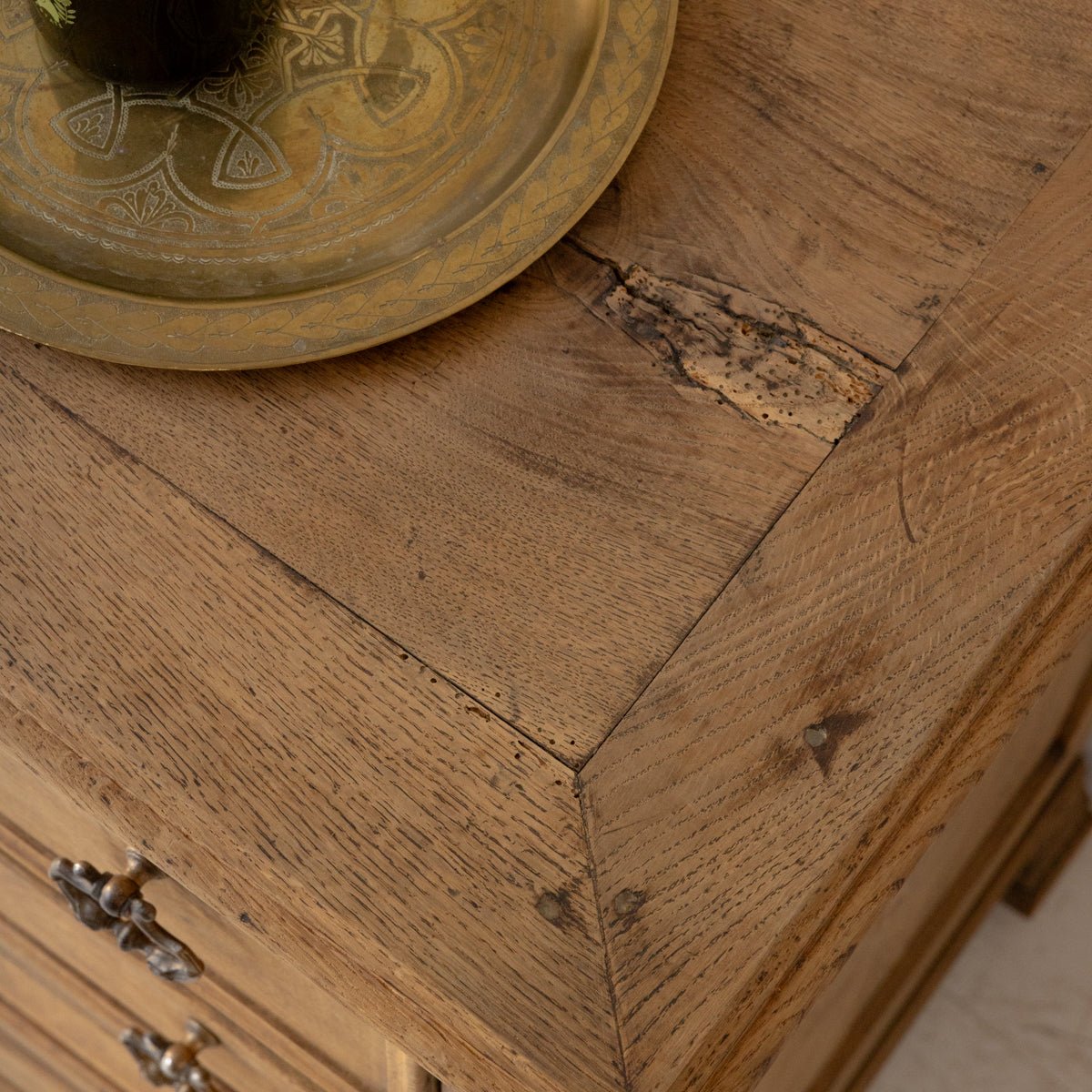 Vintage Oak Dresser - elsie green - furniture