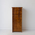 Vintage Oak Linen Cabinet - elsie green - furniture
