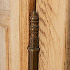 Vintage Oak Linen Cabinet - elsie green - furniture