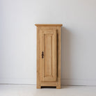 Vintage Oak Linen Cabinet - elsie green - furniture