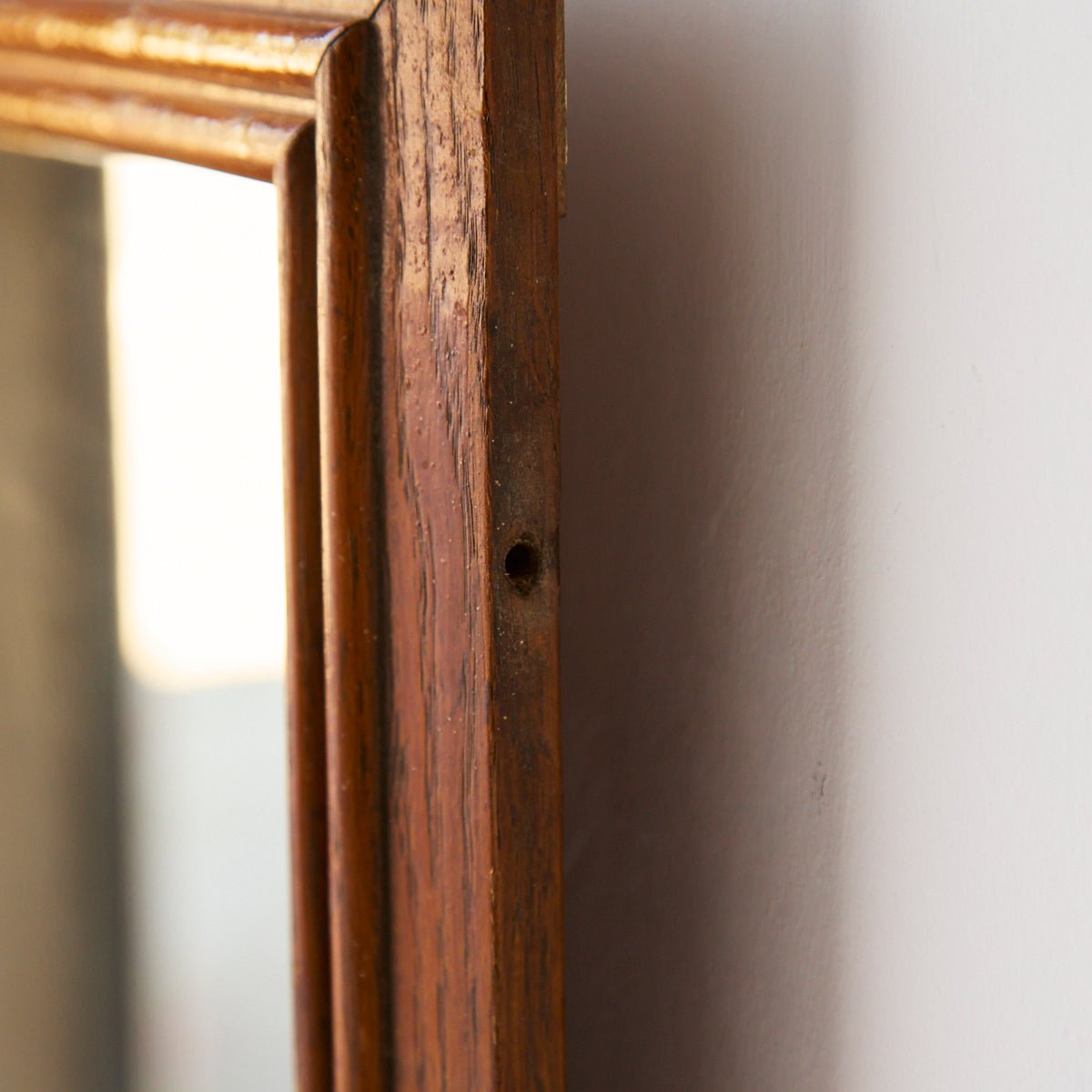 Vintage Oak Mirror - elsie green - Decor