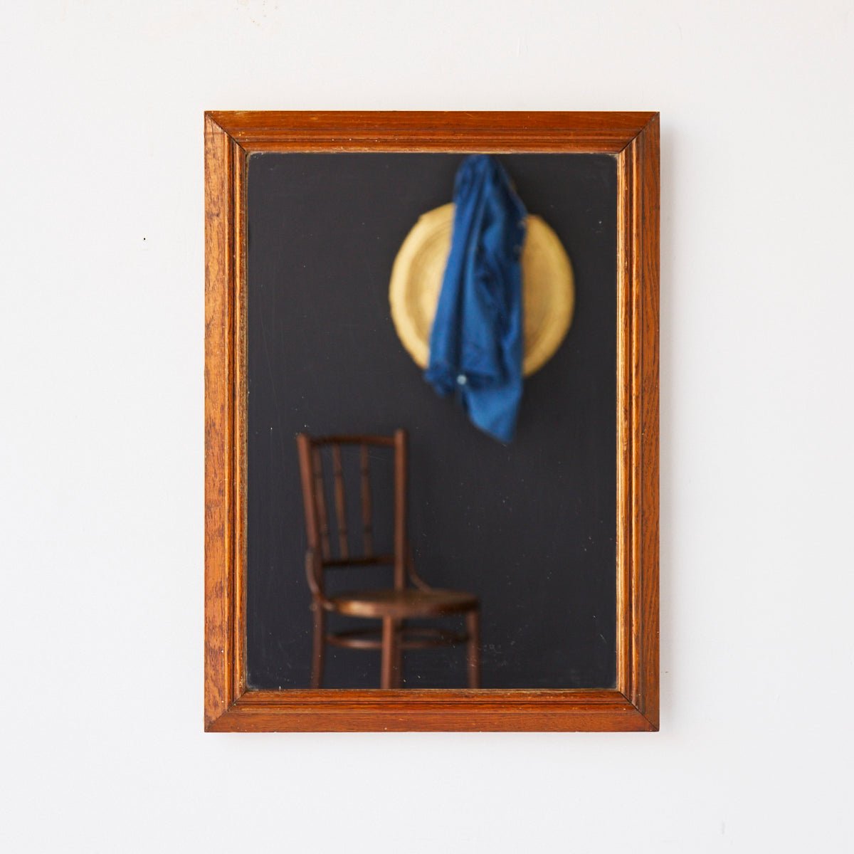 Vintage Oak Mirror - elsie green - Decor