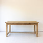 Vintage Oak Outdoor Table - elsie green - Furniture