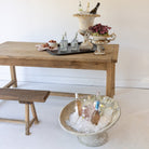 Vintage Oak Outdoor Table - elsie green - Furniture