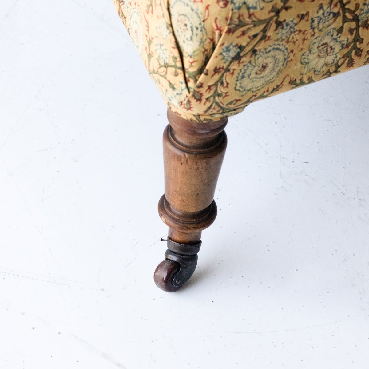 Vintage Ottoman | Marcelle Gold - elsie green - furniture