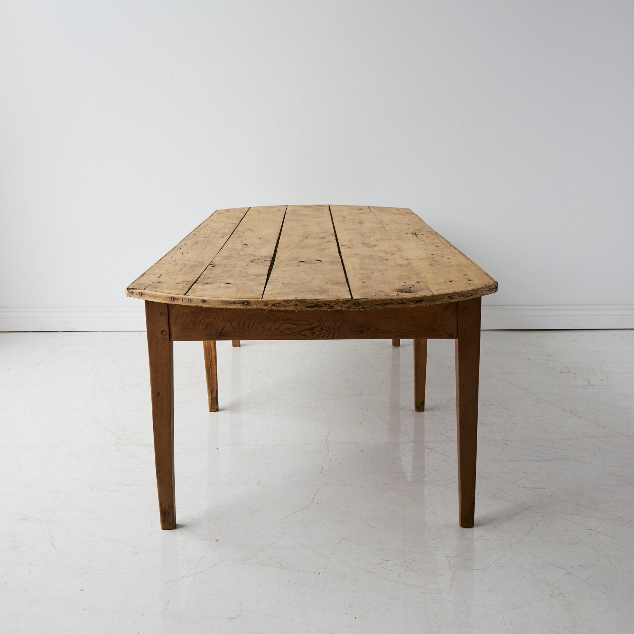 Vintage Oval Farm Table - elsie green - furniture