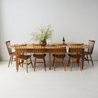 Vintage Oval Farm Table - elsie green - furniture