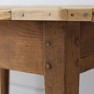 Vintage Oval Farm Table - elsie green - furniture