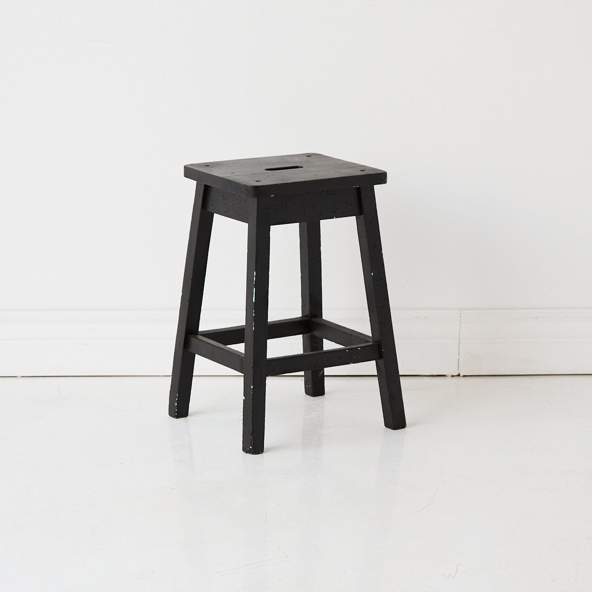 Vintage Painted Stool - elsie green - furniture