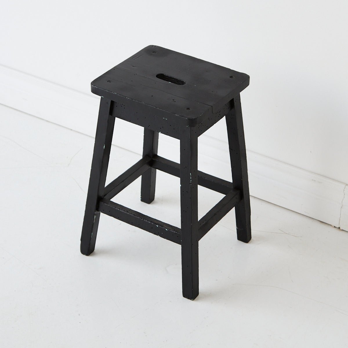 Vintage Painted Stool - elsie green - furniture