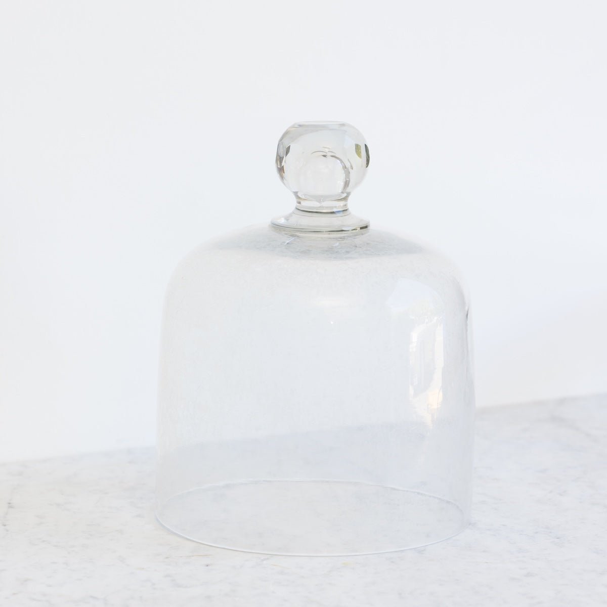 Vintage Pedestal with Glass Dome - elsie green - the french kitchen