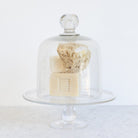 Vintage Pedestal with Glass Dome - elsie green - the french kitchen