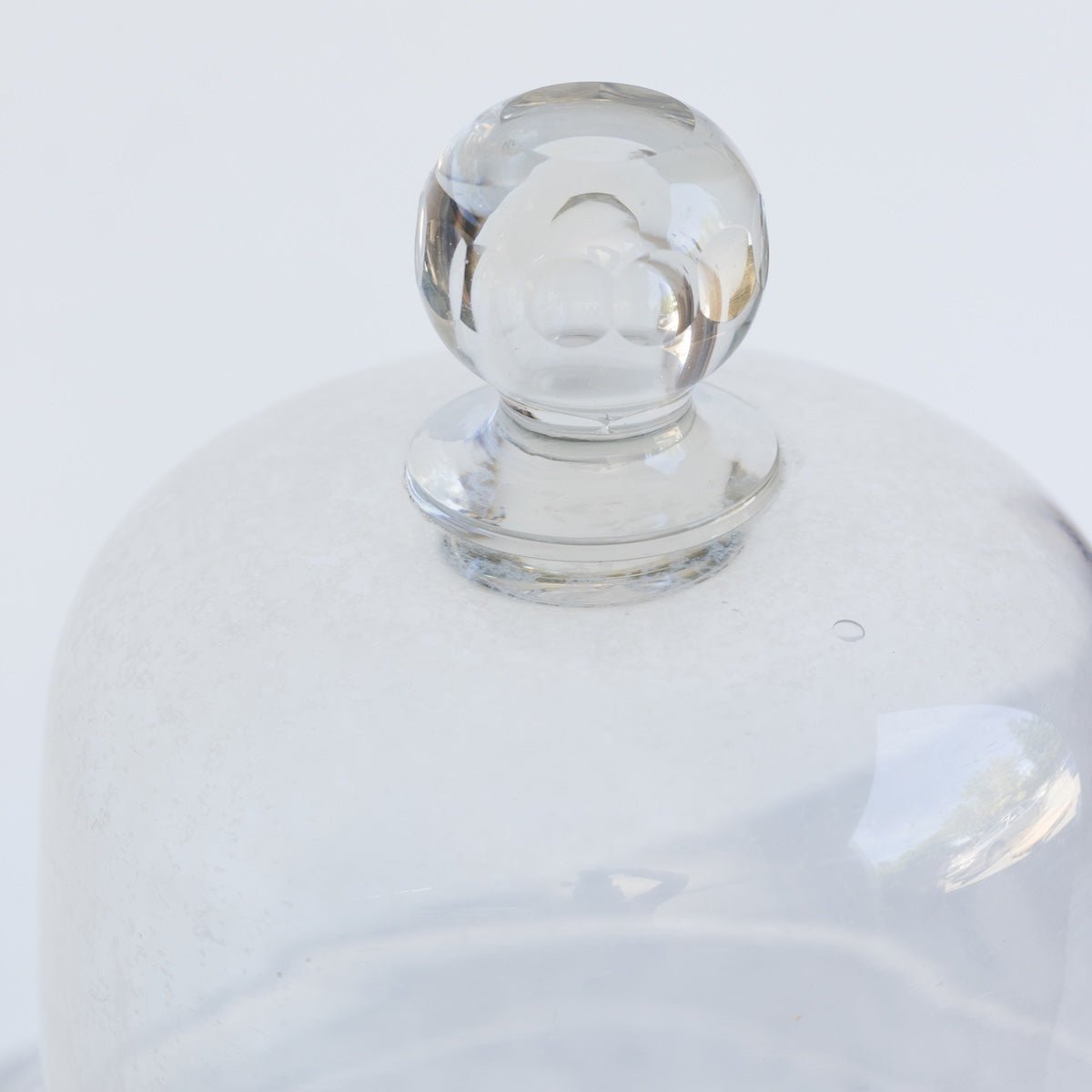 Vintage Pedestal with Glass Dome - elsie green - the french kitchen