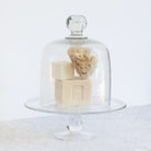 Vintage Pedestal with Glass Dome - elsie green - the french kitchen