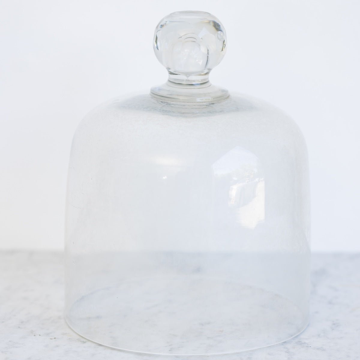 Vintage Pedestal with Glass Dome - elsie green - the french kitchen