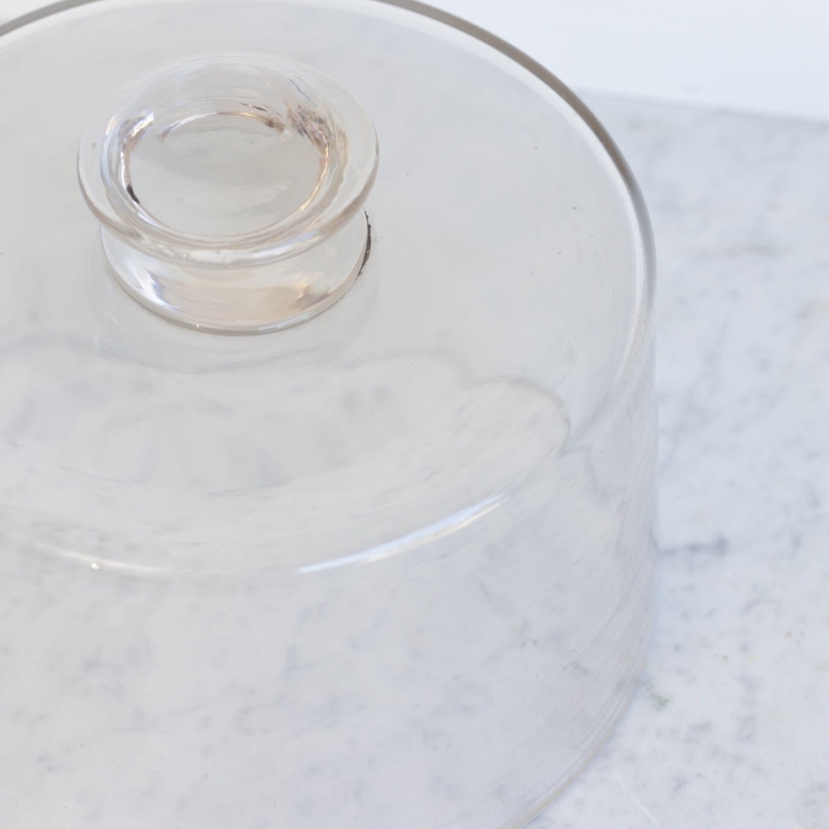 Vintage Pedestal with Glass Dome - elsie green - the french kitchen