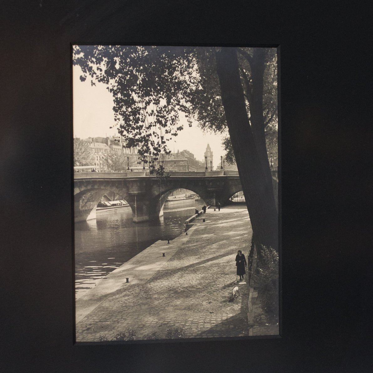 Vintage Photograph With Bridge - elsie green - Art
