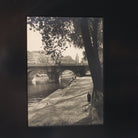 Vintage Photograph With Bridge - elsie green - Art