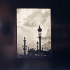 Vintage Photograph With Lamp Posts - elsie green - Art