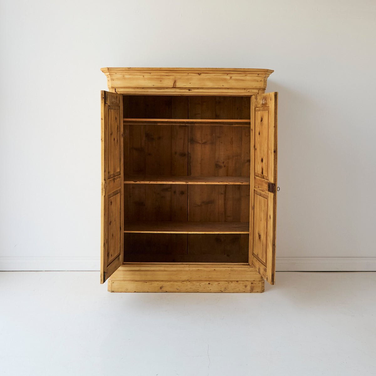 Vintage Pine Armoire - elsie green - Furniture + 100yo .
