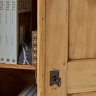 Vintage Pine Armoire - elsie green - Furniture + 100yo .