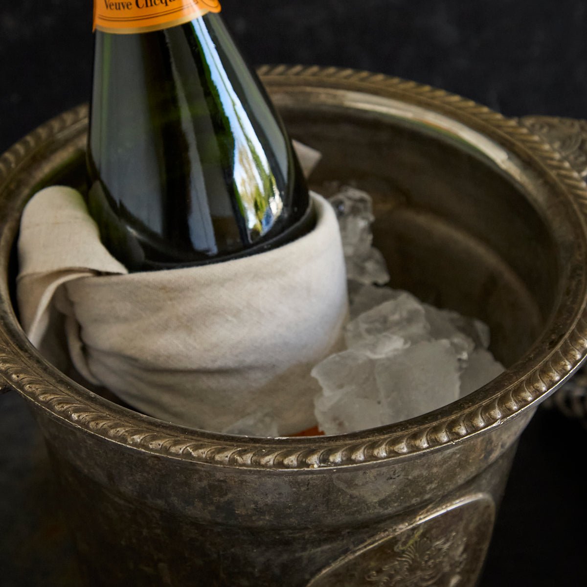 Vintage Plaza Hotel Champagne Bucket | The Patrick Orbe Collection - elsie green - the french kitchen