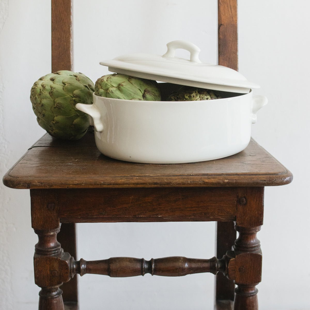 Vintage Porcelain Baker - elsie green - the french kitchen
