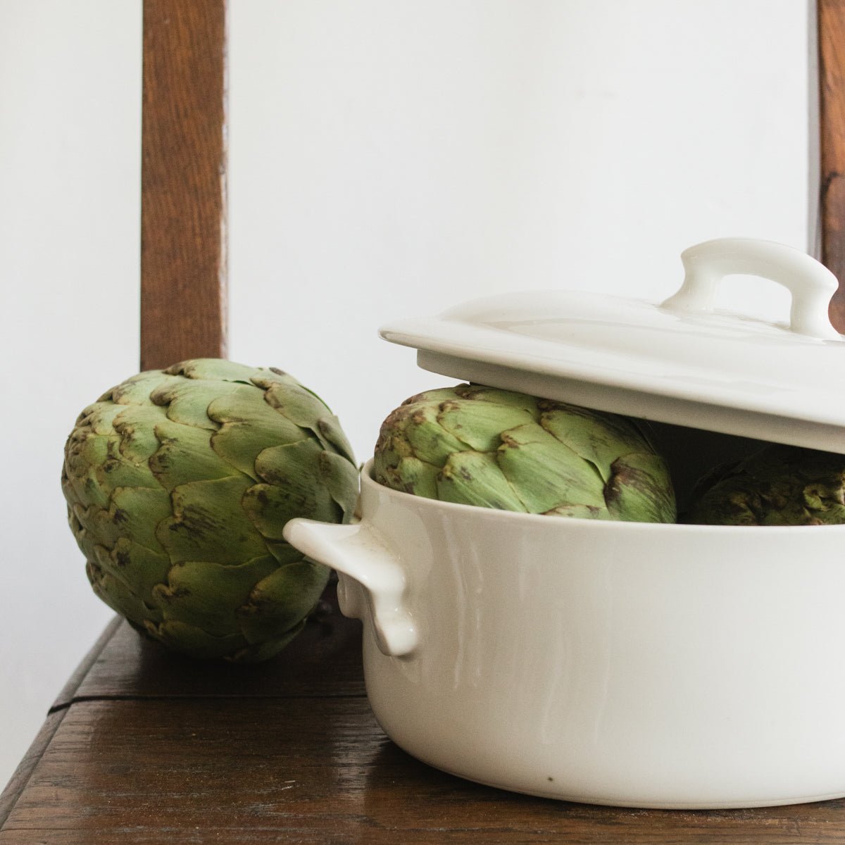 Vintage Porcelain Baker - elsie green - the french kitchen
