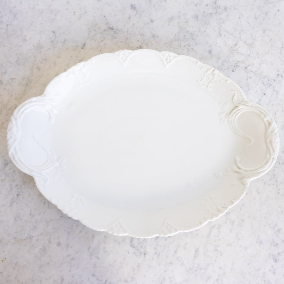 Vintage Porcelain Platter - elsie green - the french kitchen