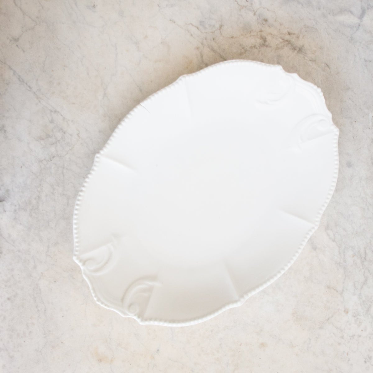 Vintage Porcelain Platter - elsie green - The French Kitchen